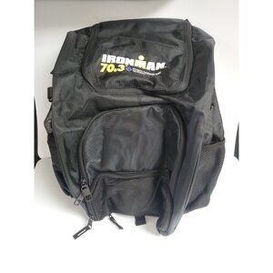IRONMAN 70.3 Mont-Tremblant Quebec Event Backpack Black Large NEW